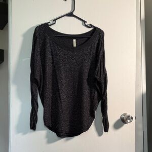 Aeropostale Black Sparkle Blouse